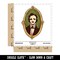 Edgar Allen Poe Vintage Victorian Portrait Waterproof Vinyl Phone Tablet Laptop Water Bottle Sticker Set - 5 Pack